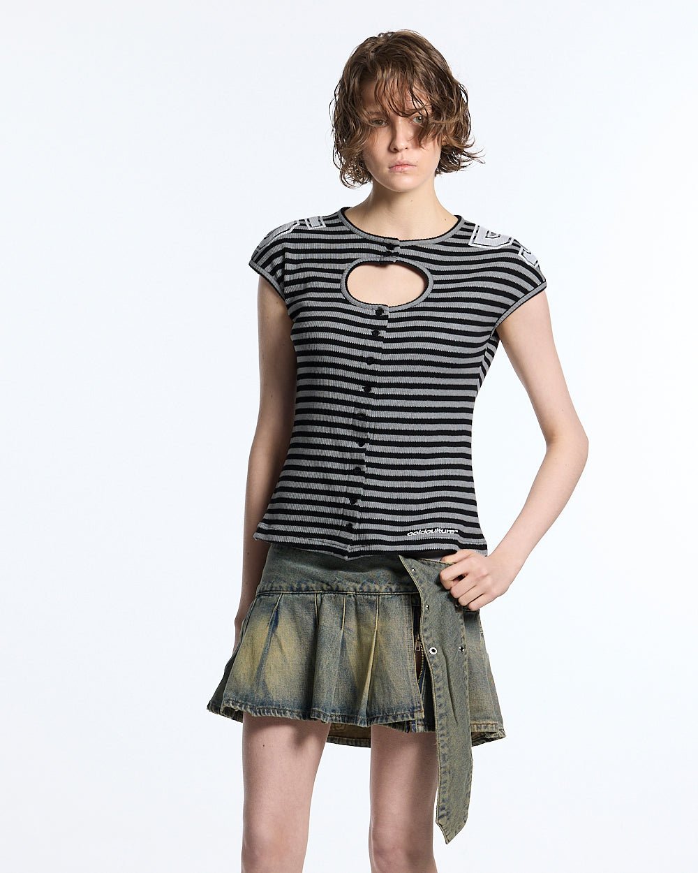 SNEAK PEAK KNIT BLACK - Cold Culture #woman