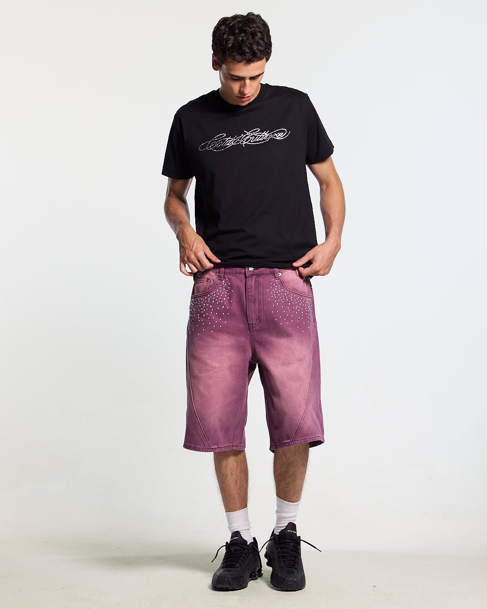 SPARK SHORTS BURGUNDY - Cold Culture