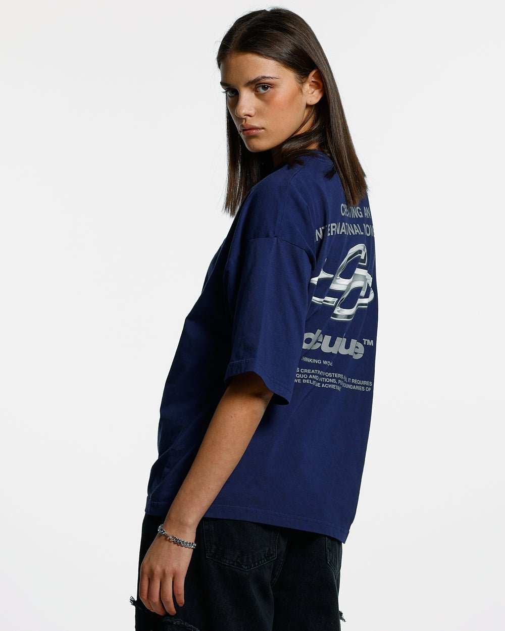 SPARKLY TEE COSMIC BLUE - COLD CULTURE