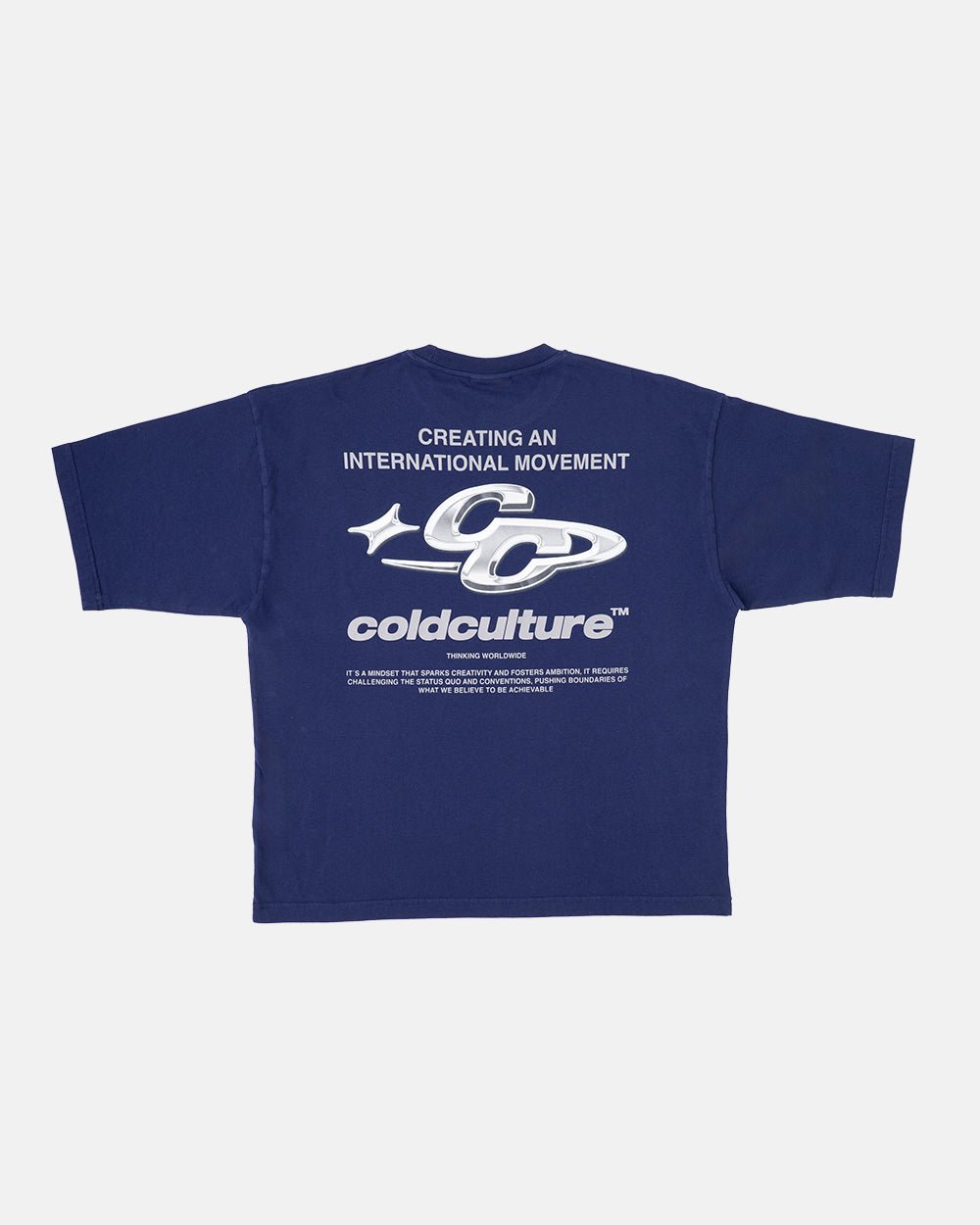 SPARKLY TEE COSMIC BLUE - COLD CULTURE