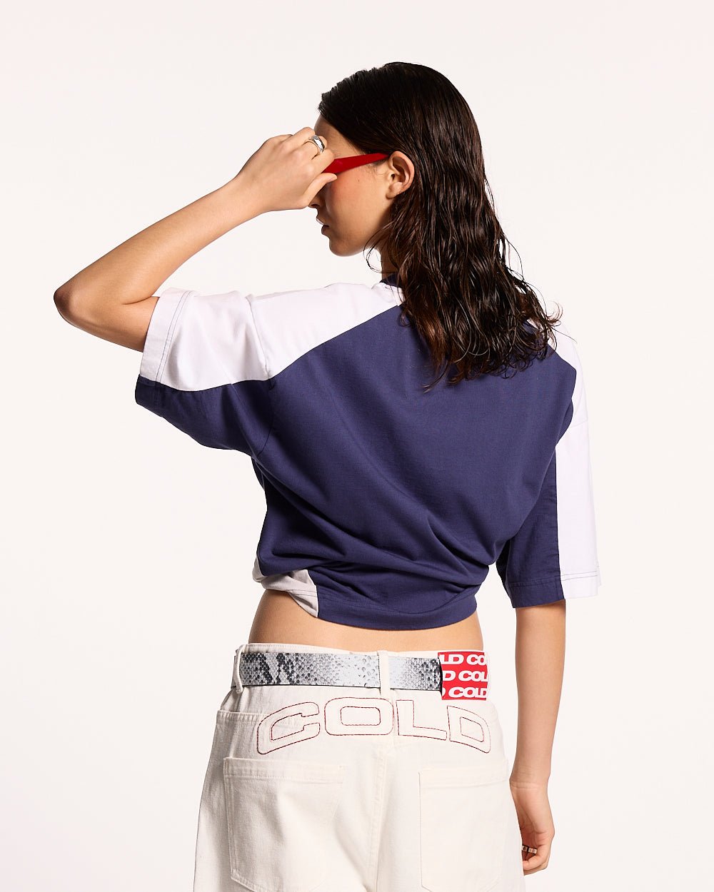 SPEED SPOKE TEE BLUE - COLD CULTURE