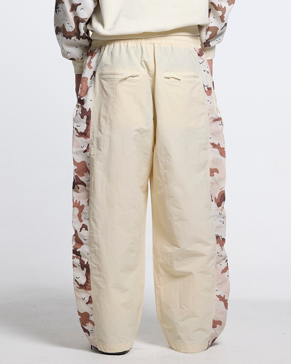 SPIDER PANTS BEIGE & CAMO -#man