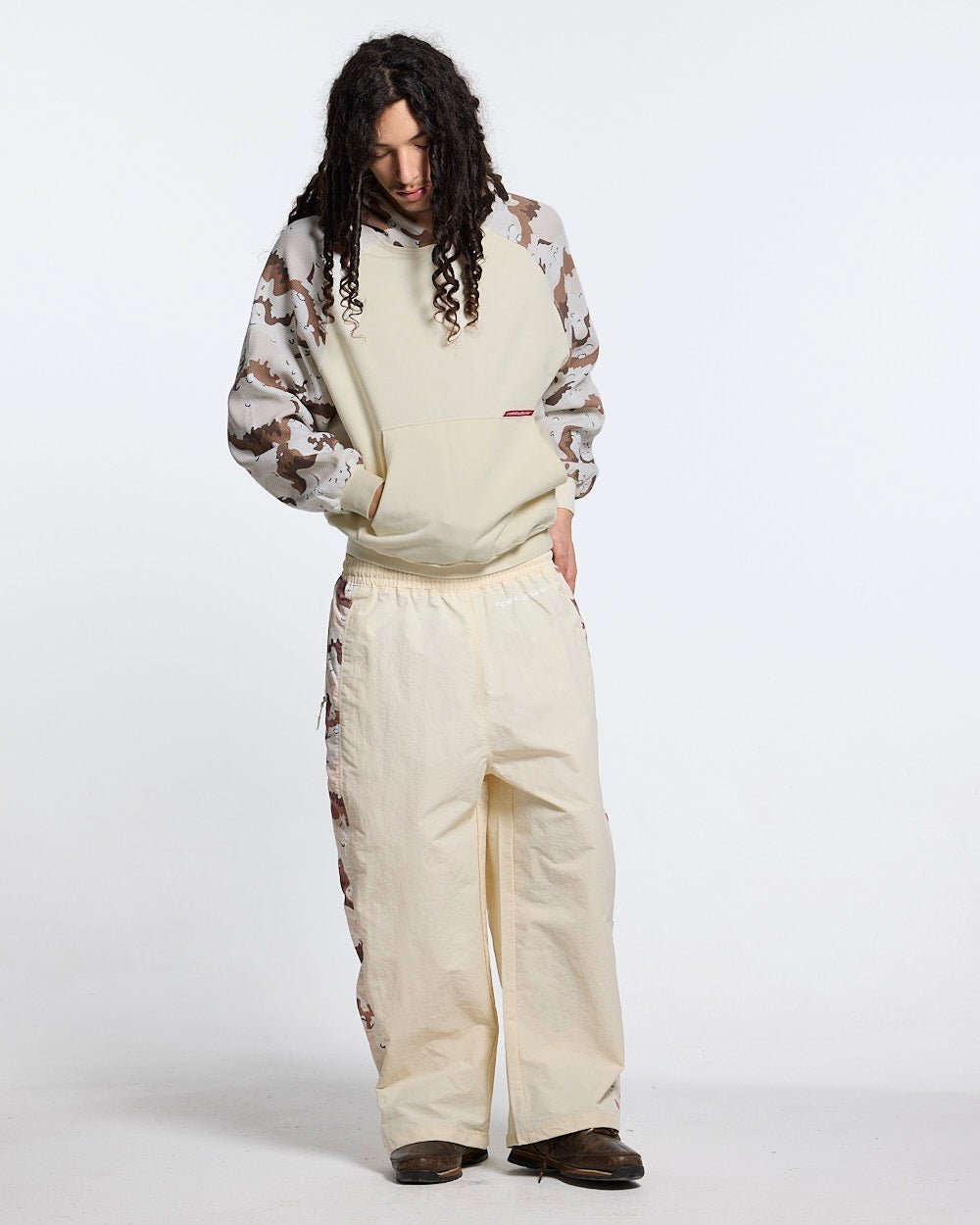 SPIDER PANTS BEIGE & CAMO - #man