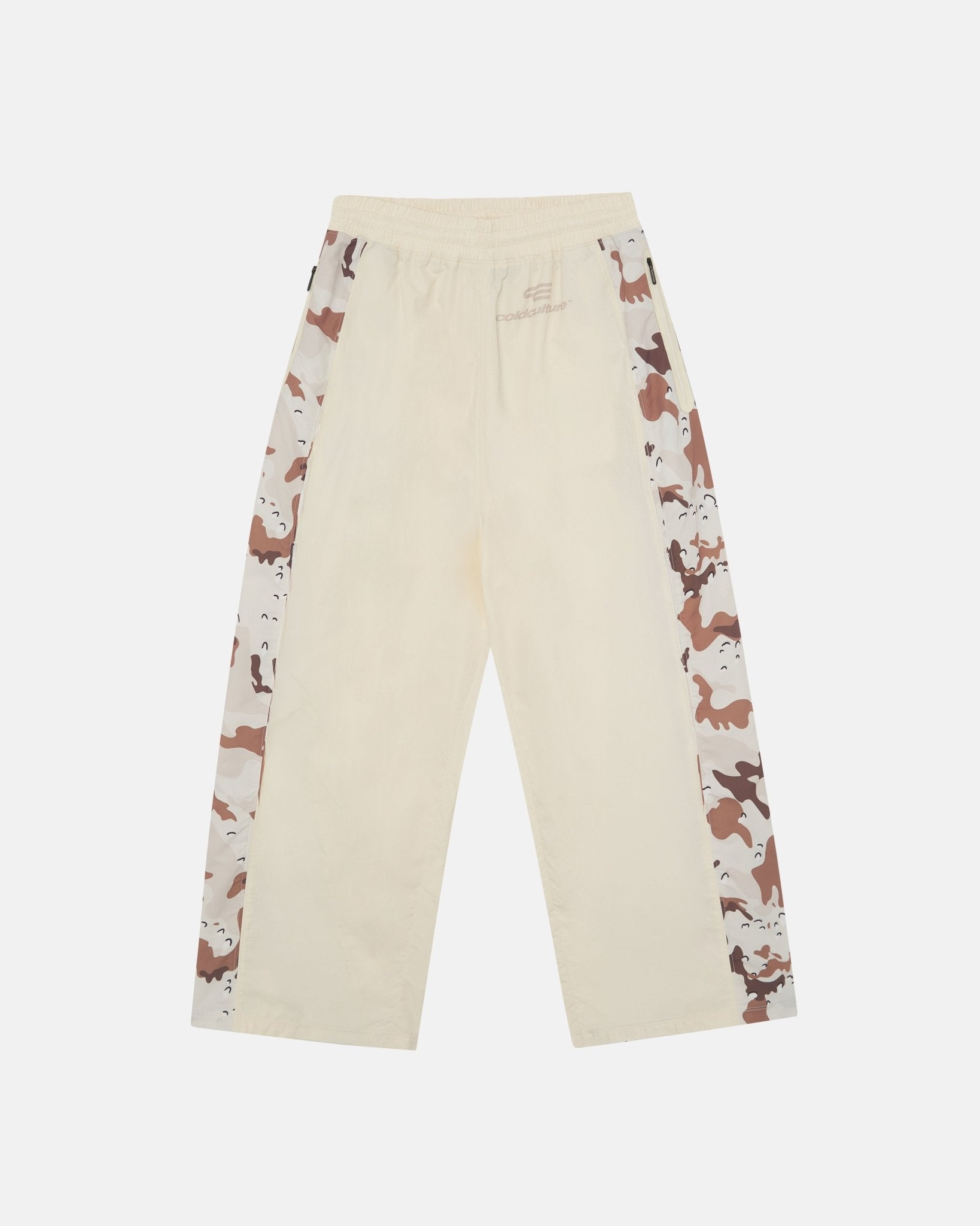 SPIDER PANTS BEIGE & CAMO - Cold Culture