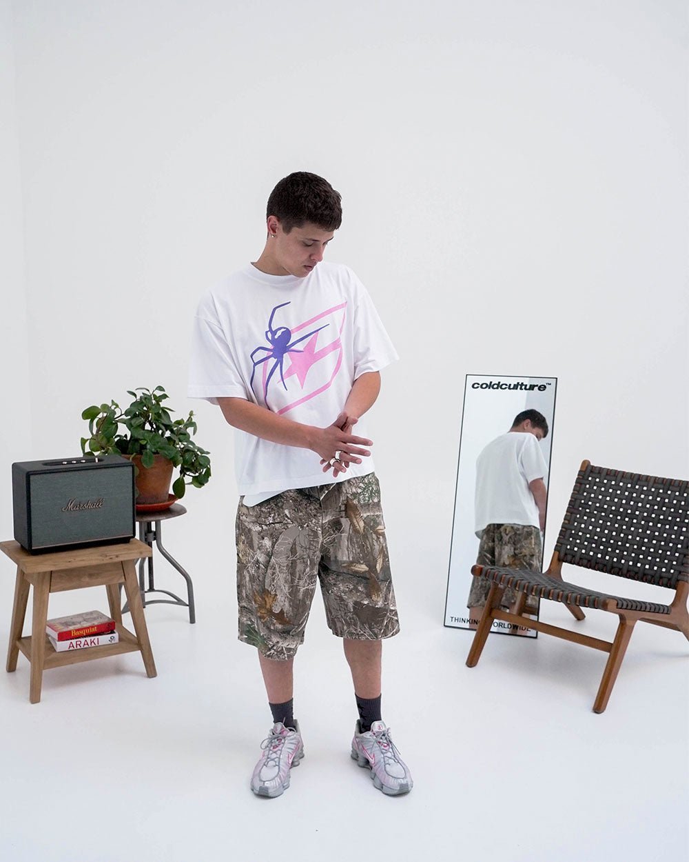 SPIDER TEE WHITE - COLD CULTURE