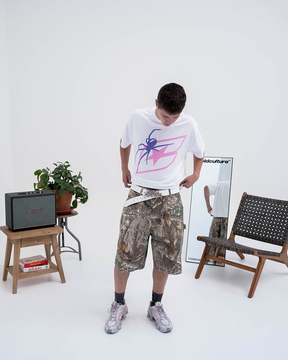 SPIDER TEE WHITE - COLD CULTURE