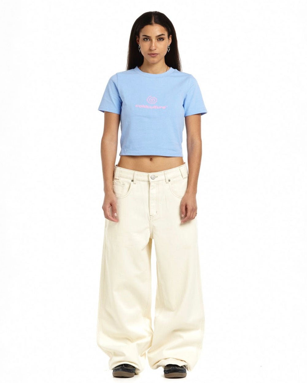 SPIRAL BABY TEE SKY BLUE - COLD CULTURE