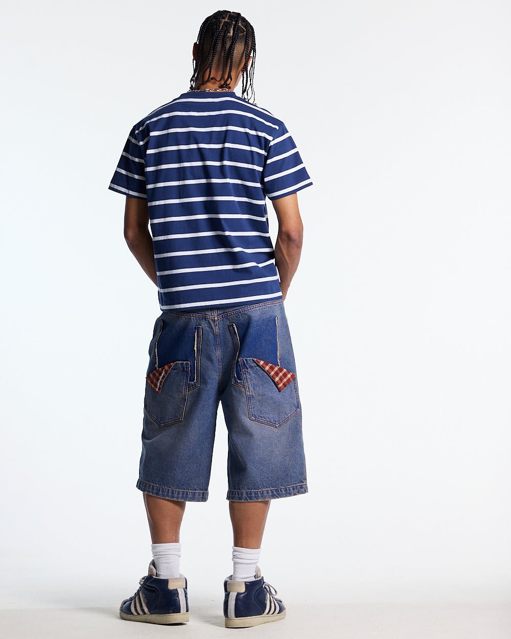 STALLION TEE NAVY - Cold Culture