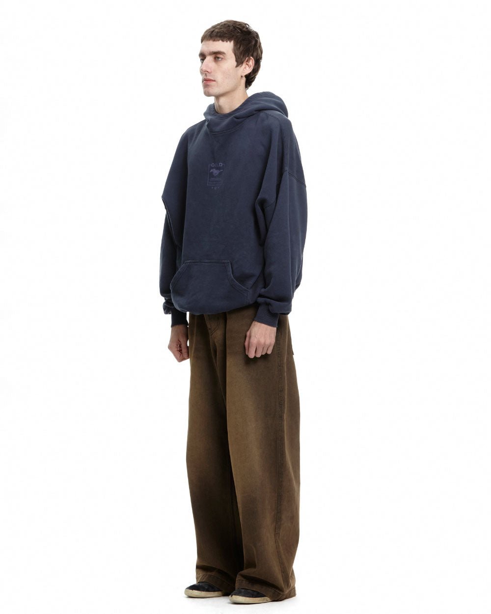 STAR - HORSE HOODIE NIGHT BLUE - COLD CULTURE #man