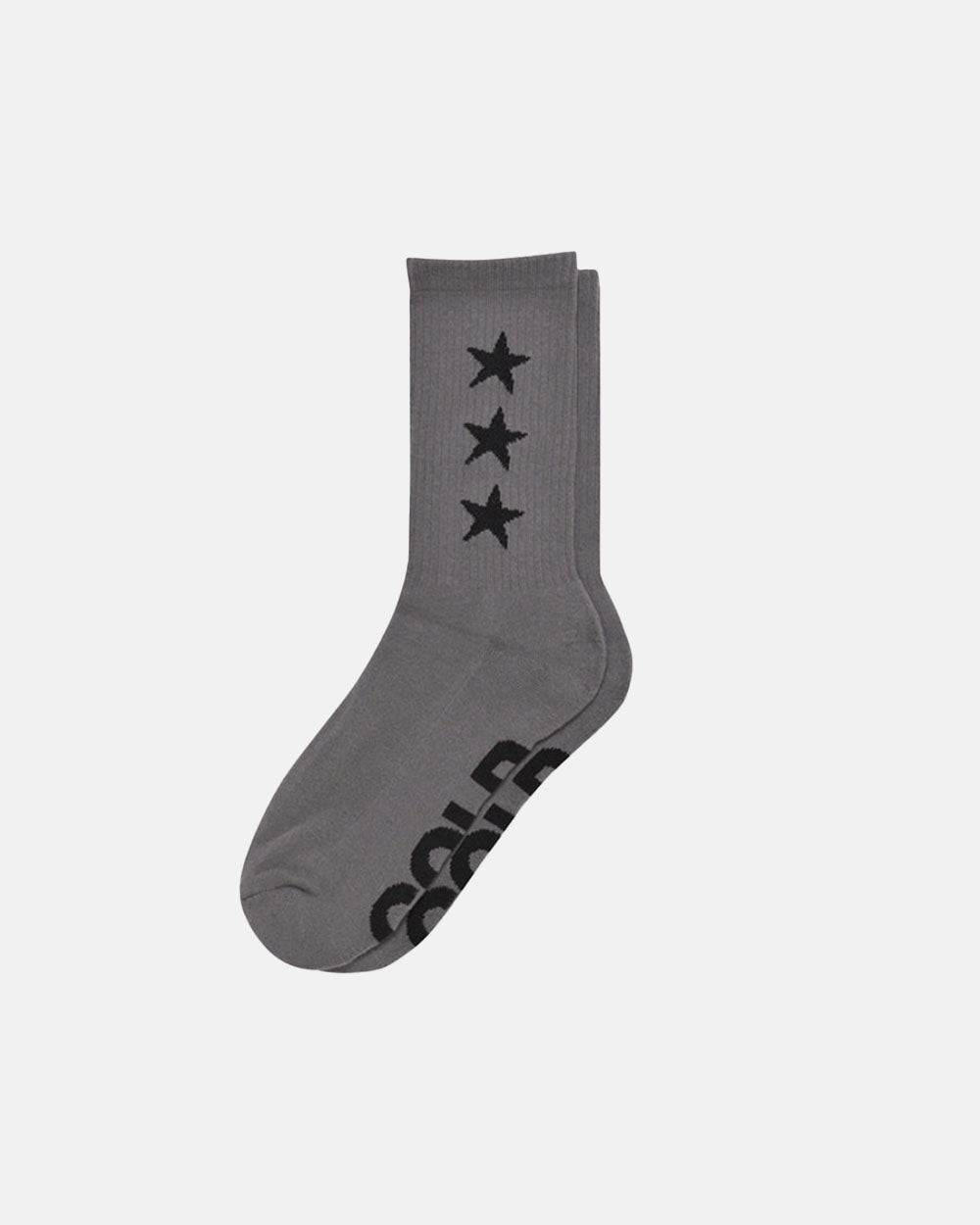 STARRY SOCKS LIGHT GREY - Cold Culture