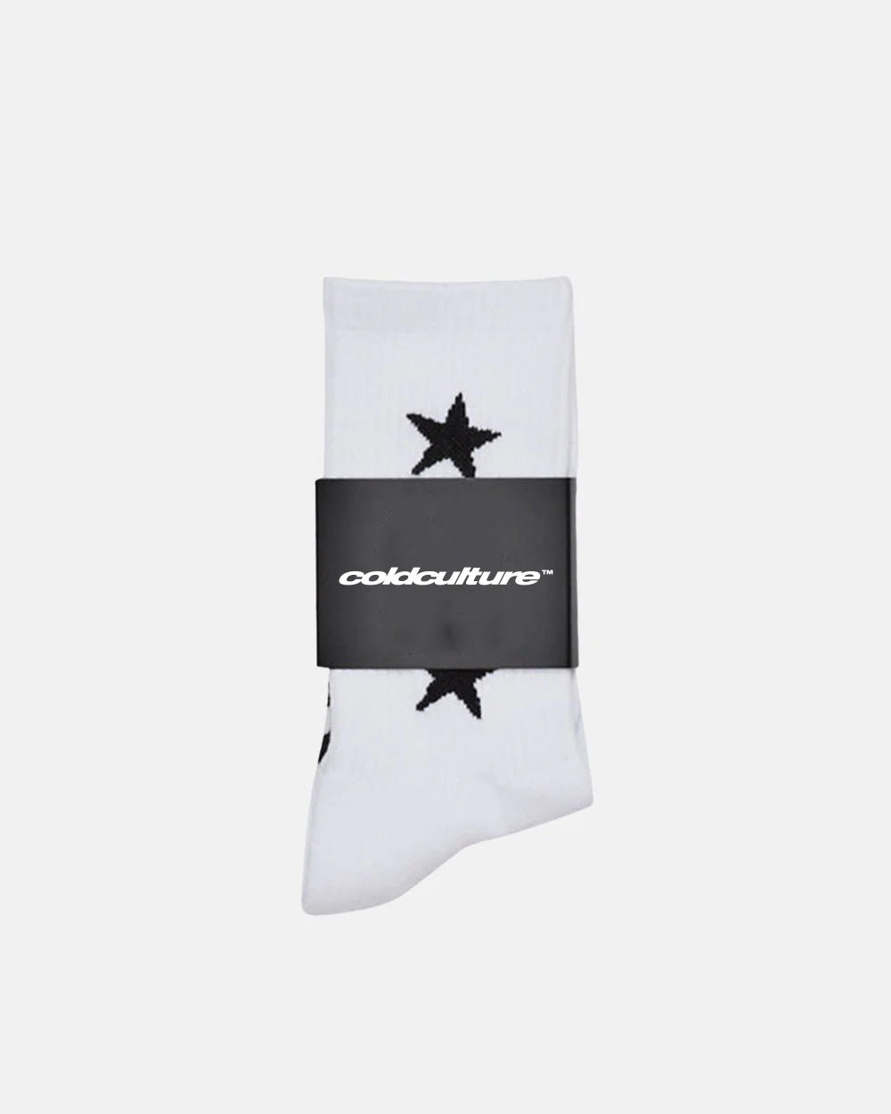 STARRY SOCKS WHITE - Cold Culture