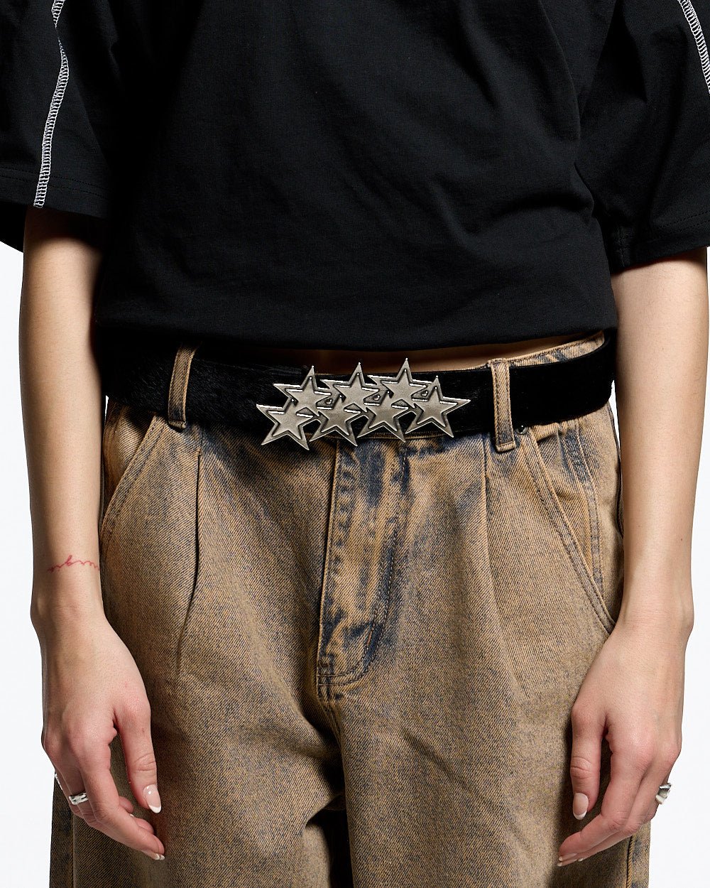 STARS BELT FUR LINED - COLD CULTURE