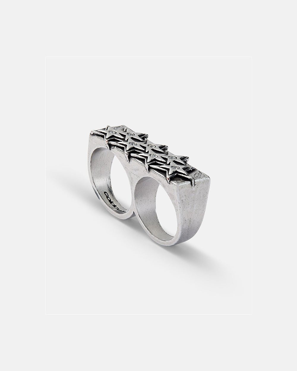 STARS BLING BLING DOUBLE RING - Cold Culture