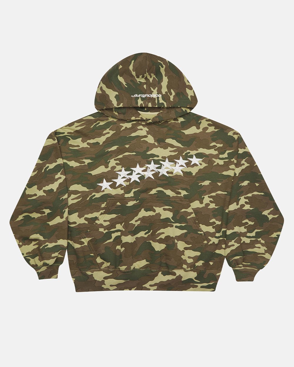 STARS HOODIE CAMO - COLD CULTURE