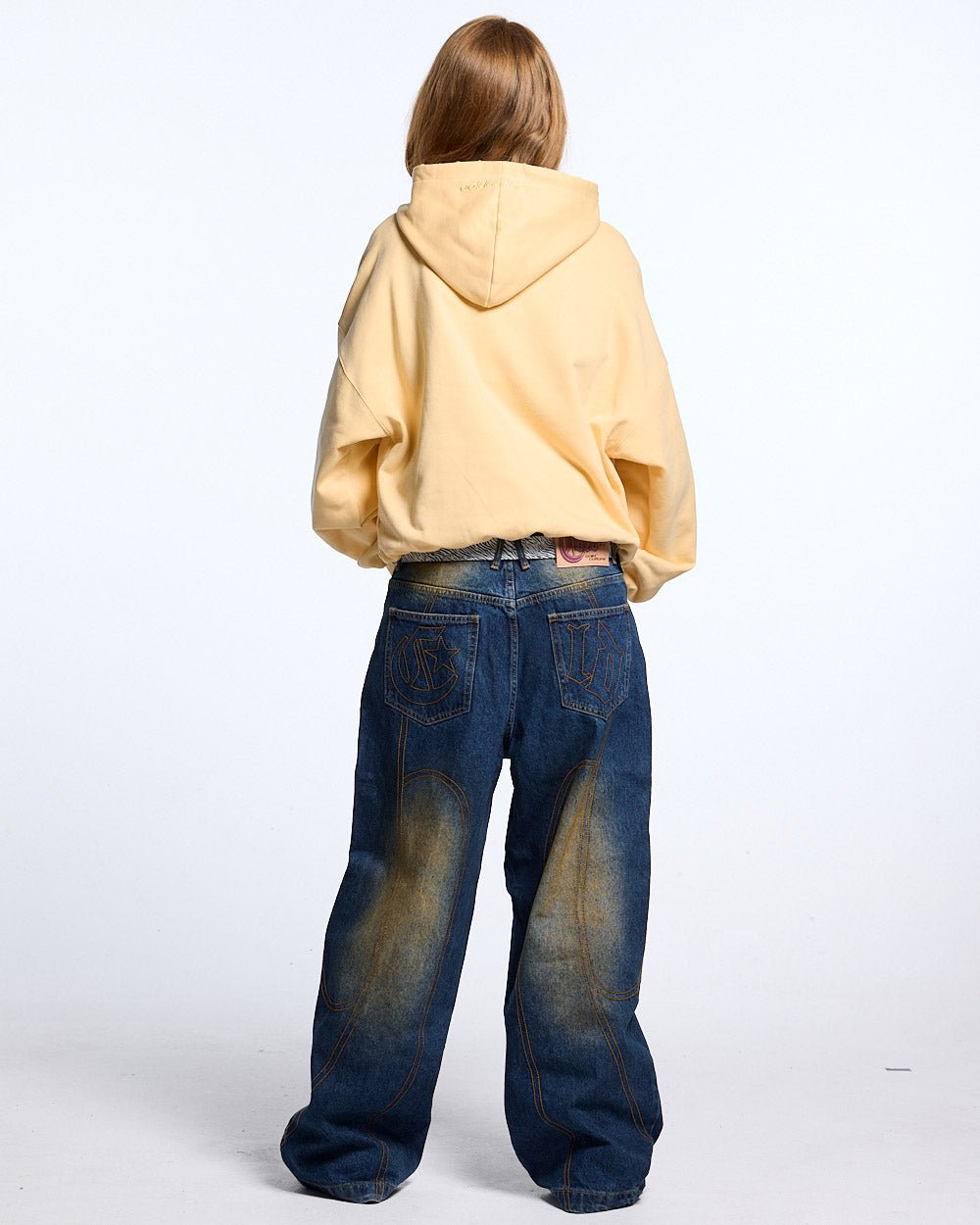 STARS HOODIE YELLOW - Cold Culture