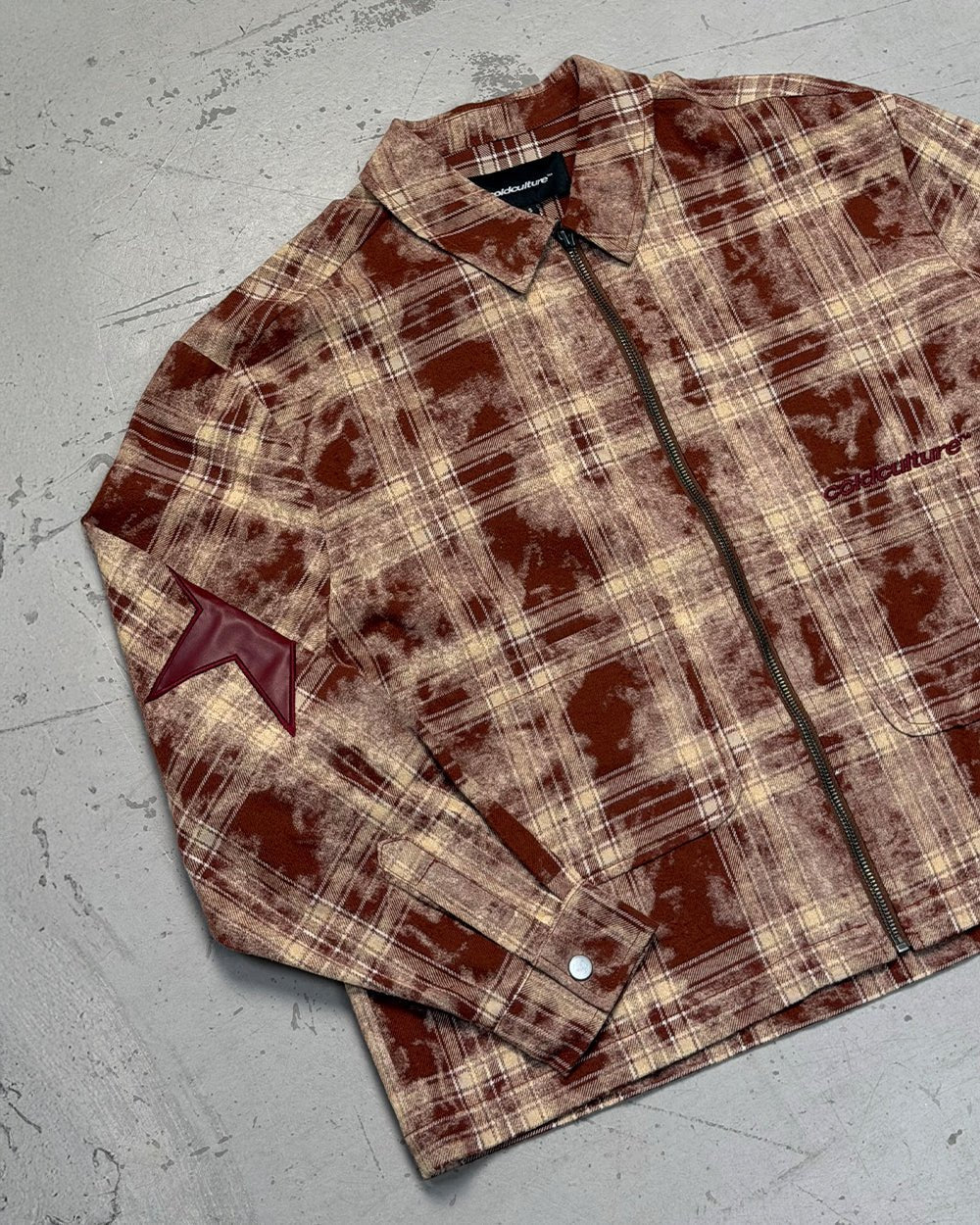 STARS JACKET BROWN - Cold Culture