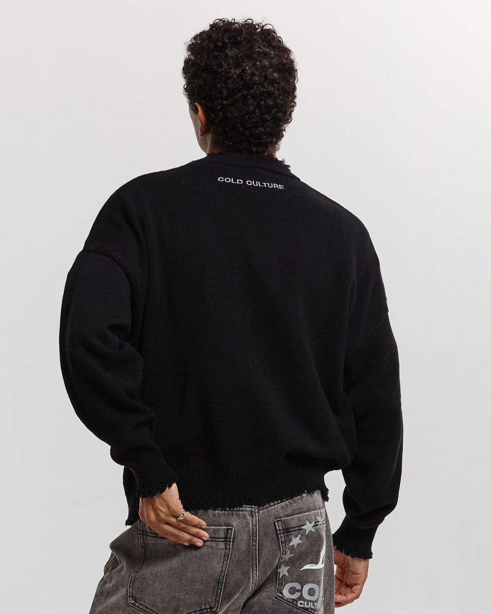 STARS KNIT BLACK - COLD CULTURE