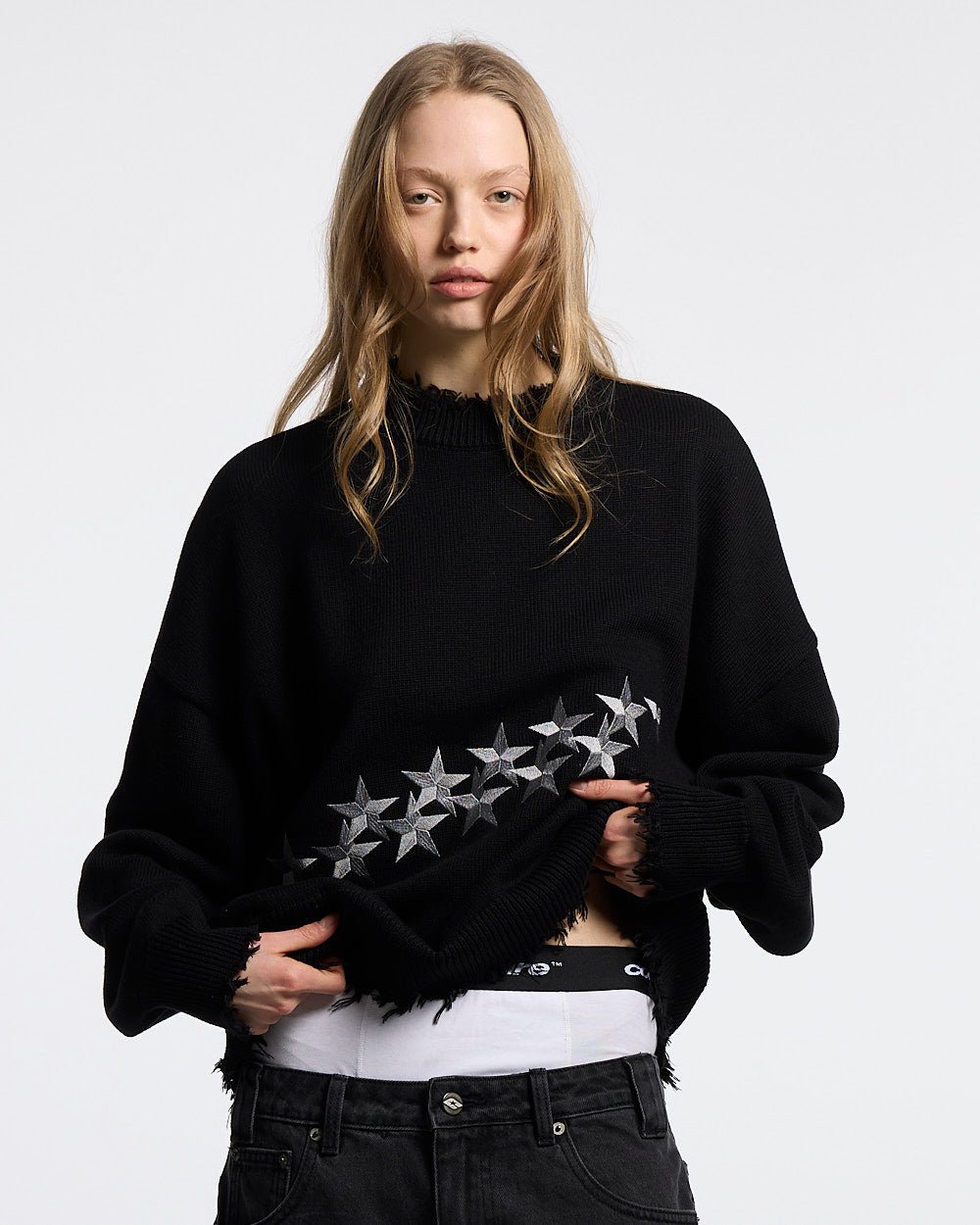 STARS KNIT BLACK - Cold Culture #woman