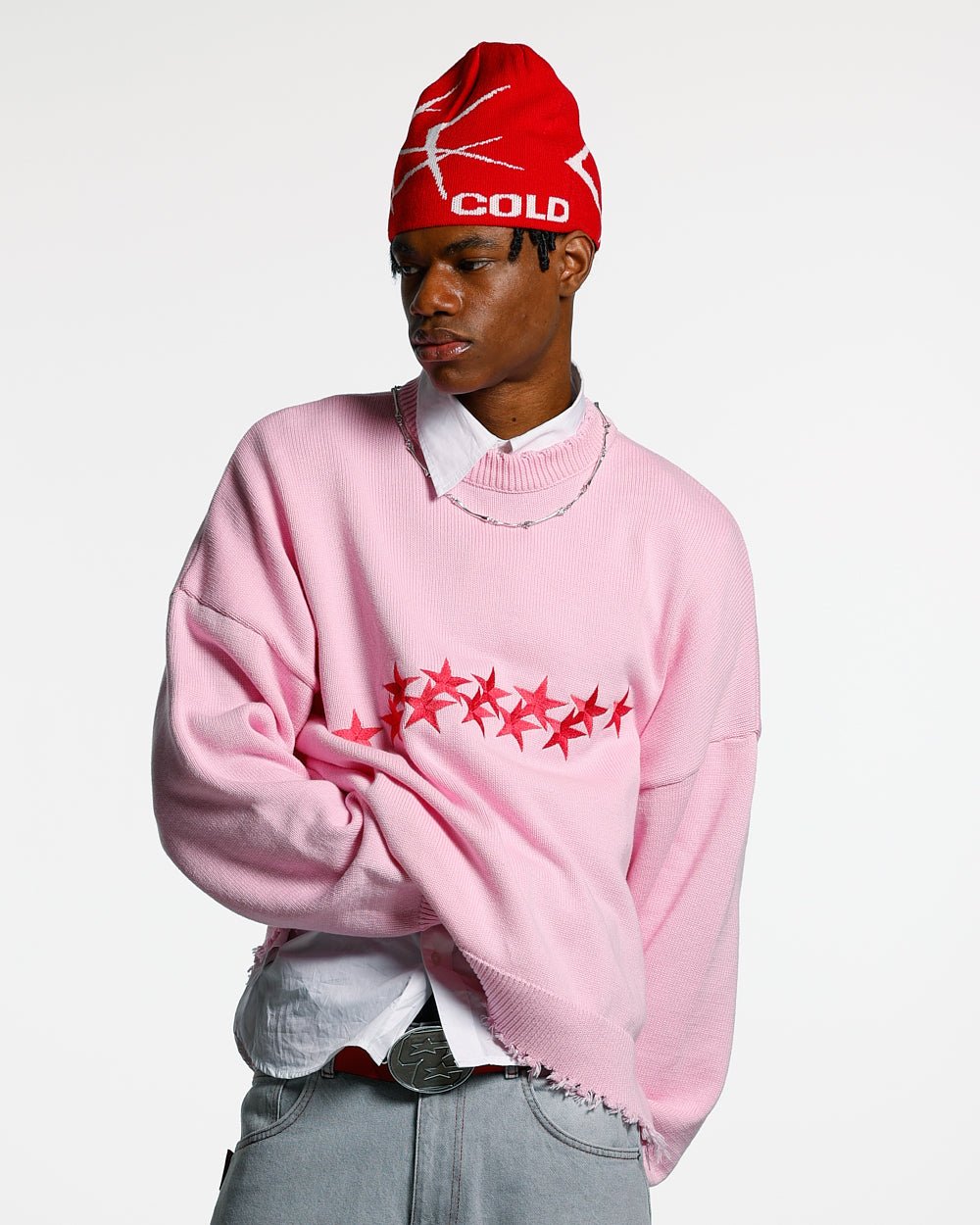 STARS KNIT PINK - COLD CULTURE