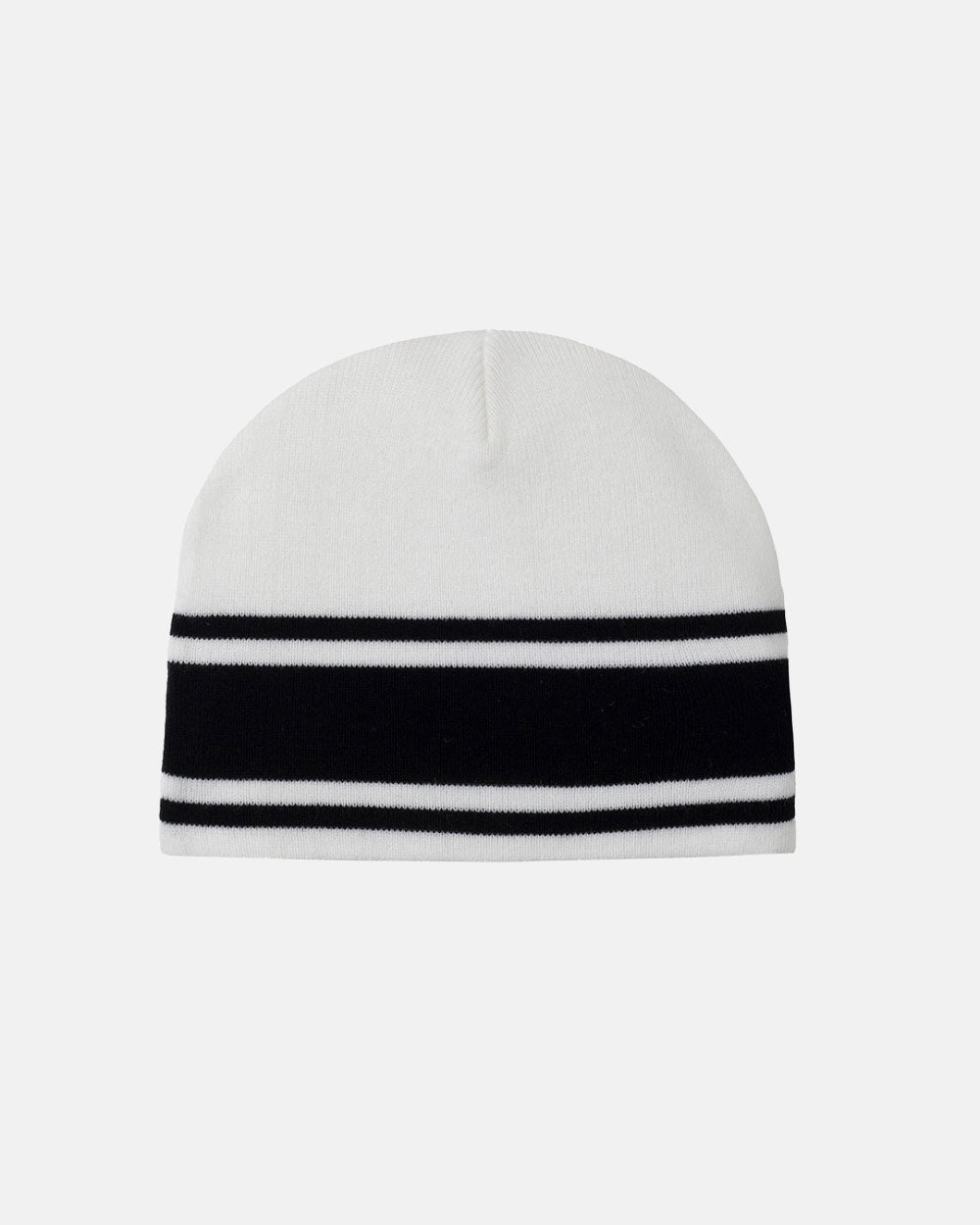 STARS STRAP BEANIE WHITE - Cold Culture