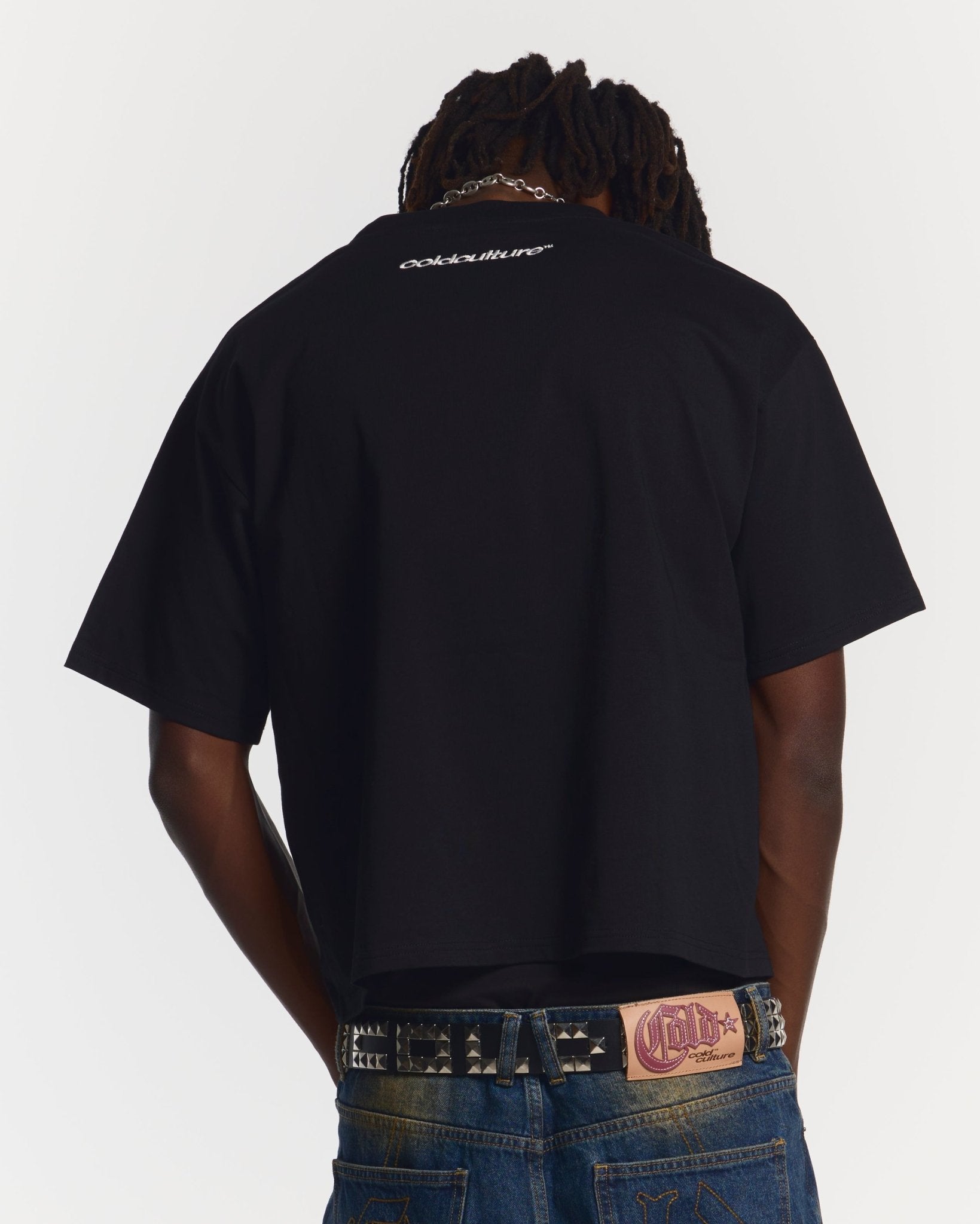 STARS TEE BLACK - COLD CULTURE