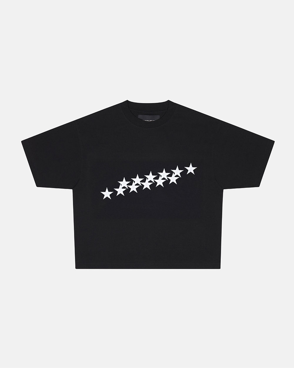 STARS TEE BLACK - COLD CULTURE