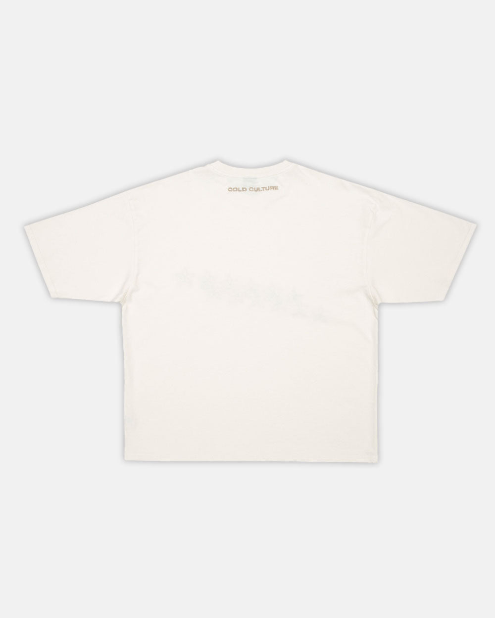 STARS TEE IVORY WHITE - COLD CULTURE