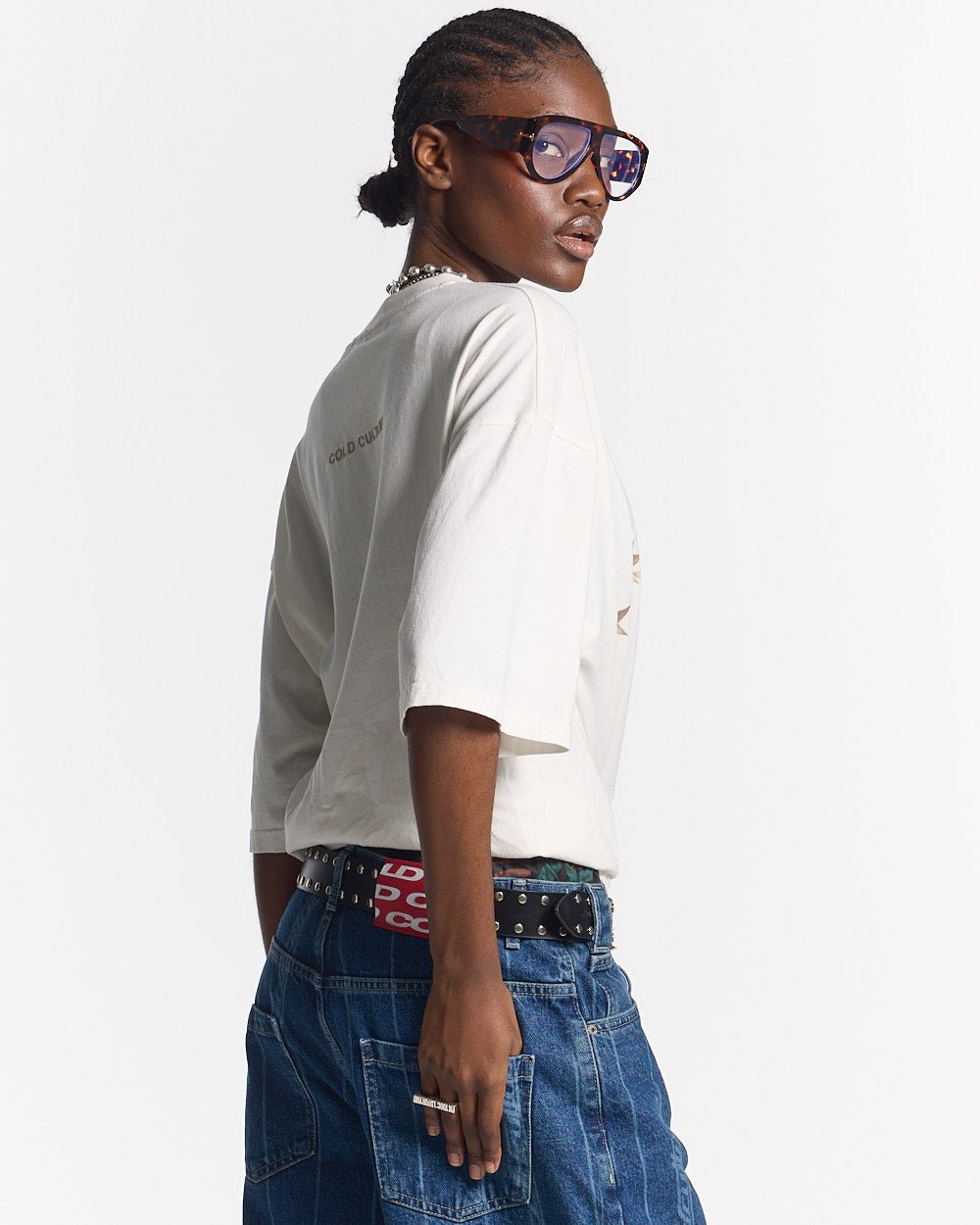 STARS TEE IVORY WHITE - COLD CULTURE