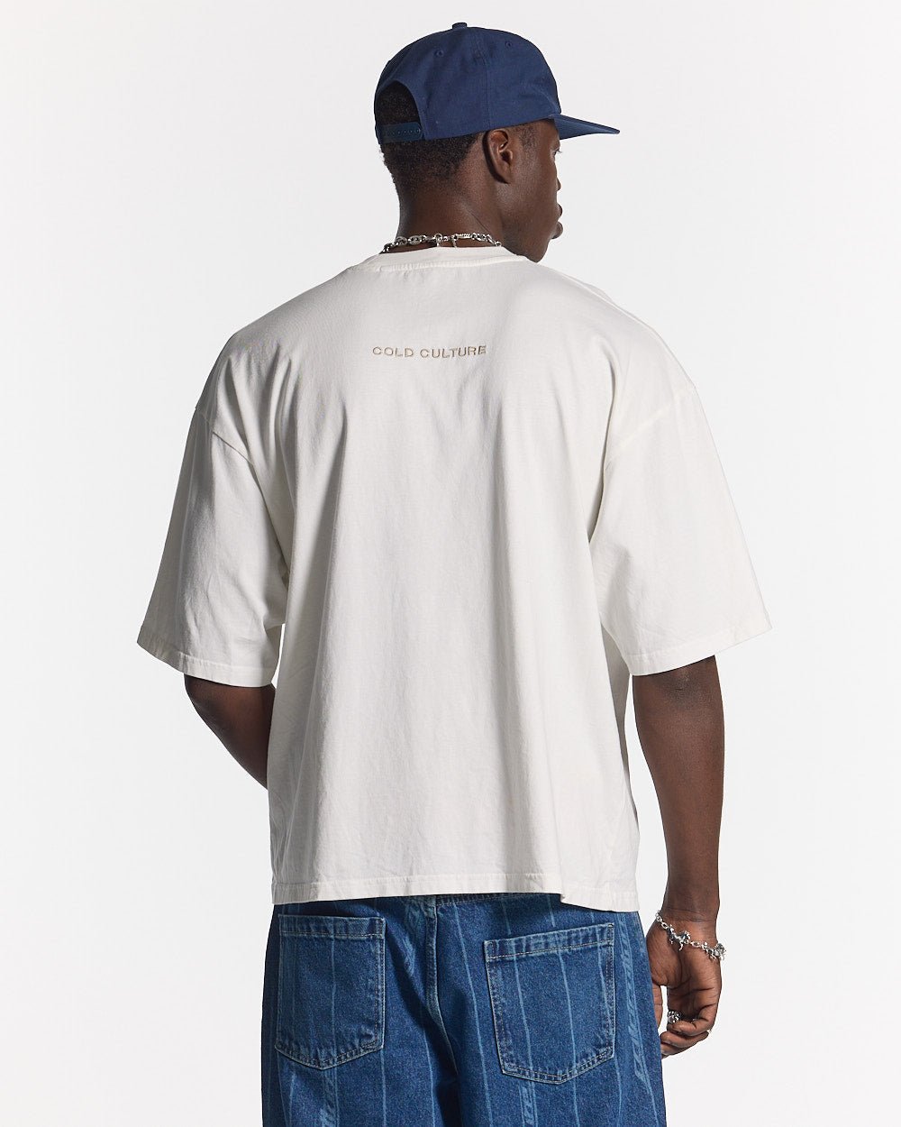 STARS TEE IVORY WHITE - COLD CULTURE