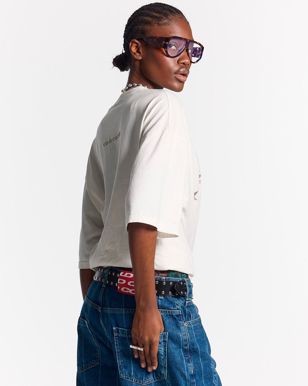 STARS TEE IVORY WHITE - Cold Culture #woman