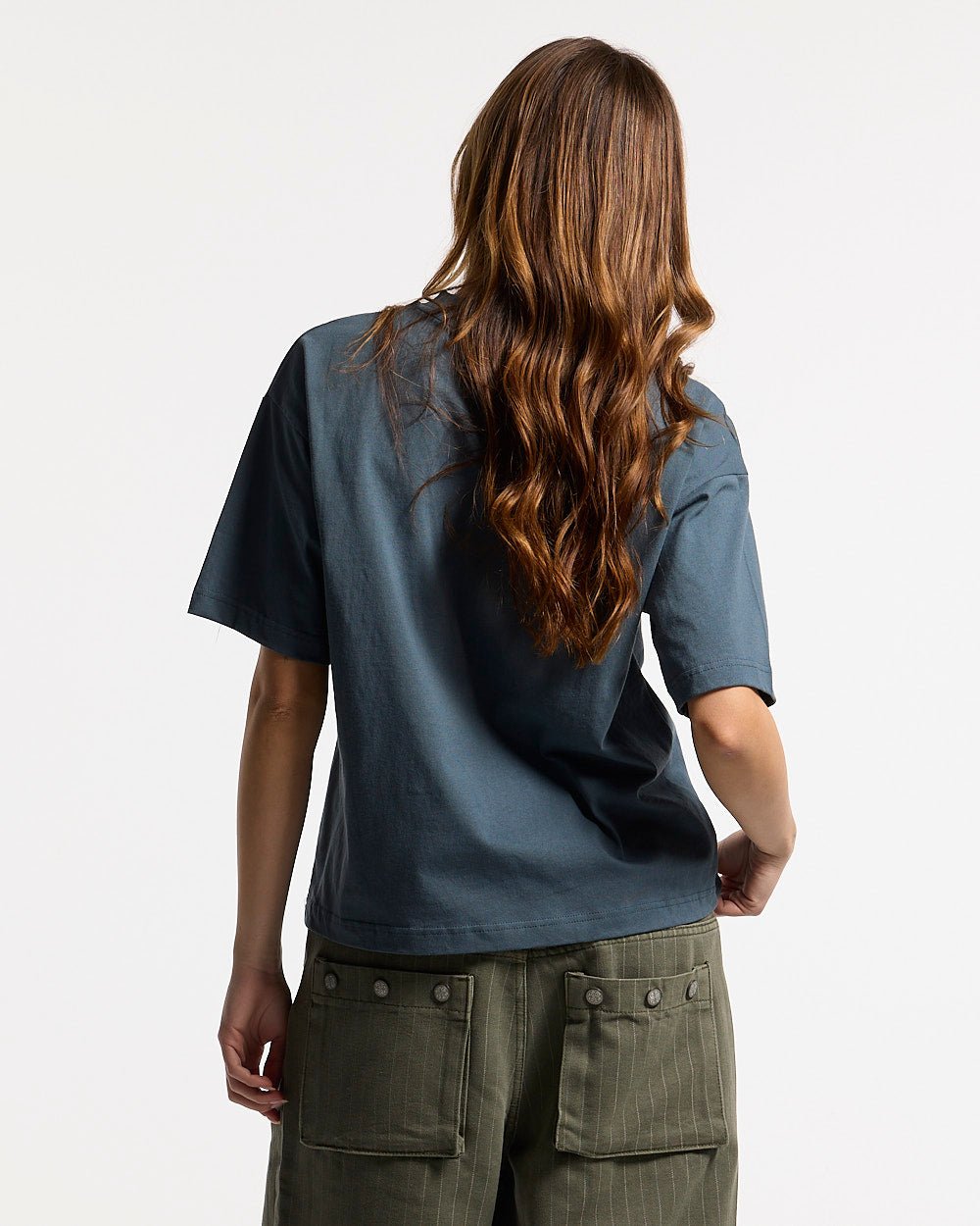 STARS TEE SLATE BLUE - Cold Culture