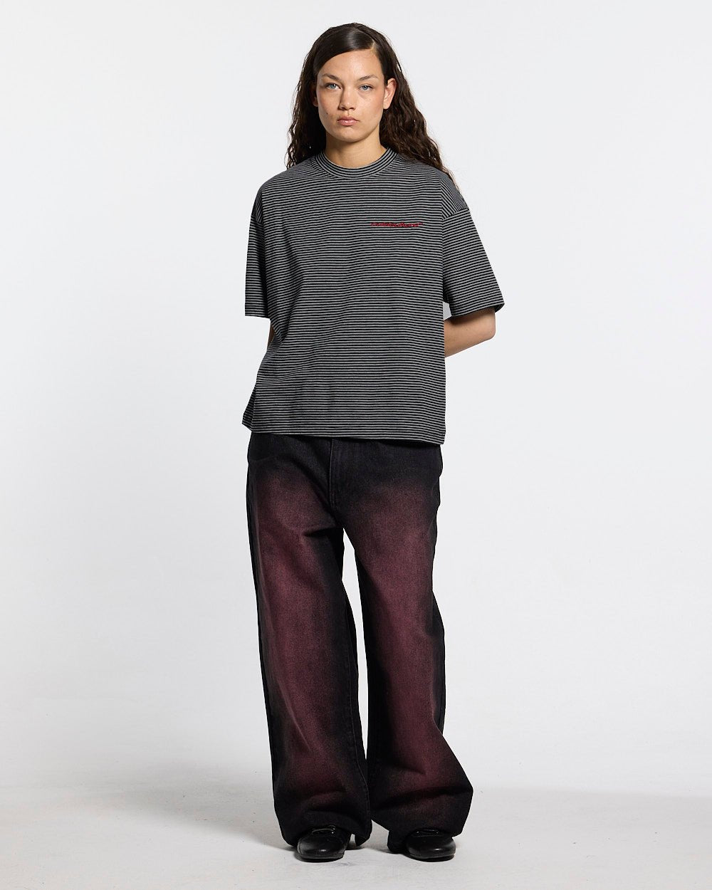 STARS V2 PANTS BURGUNDY #woman