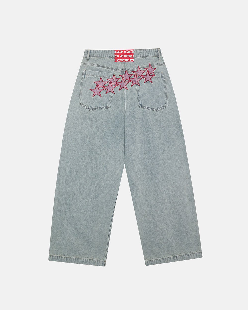 STARS V2 PANTS LIGHT BLUE DENIM - COLD CULTURE