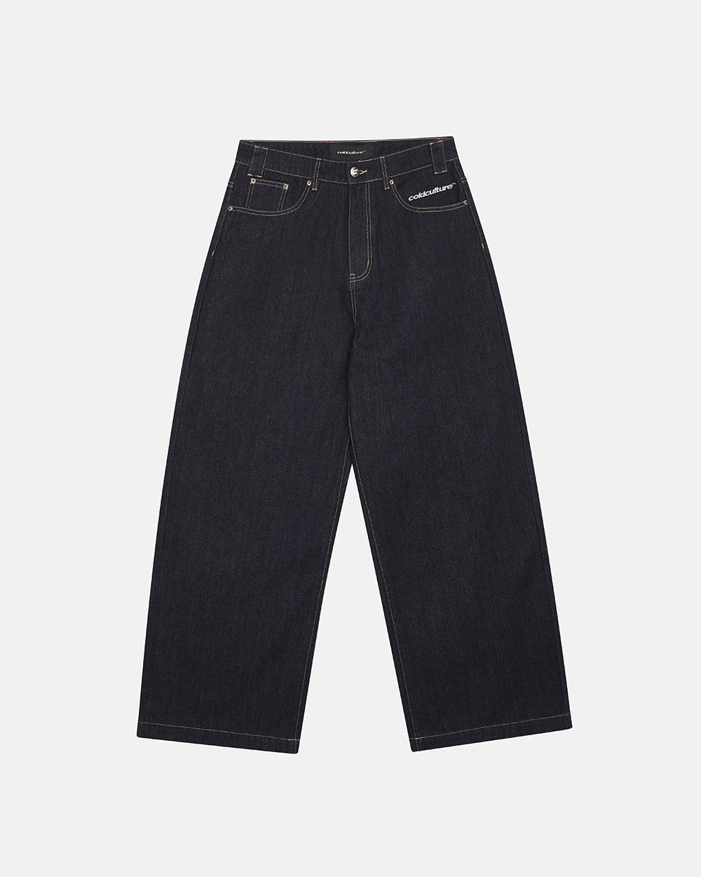 STARS V2 PANTS RAW BLUE DENIM - COLD CULTURE