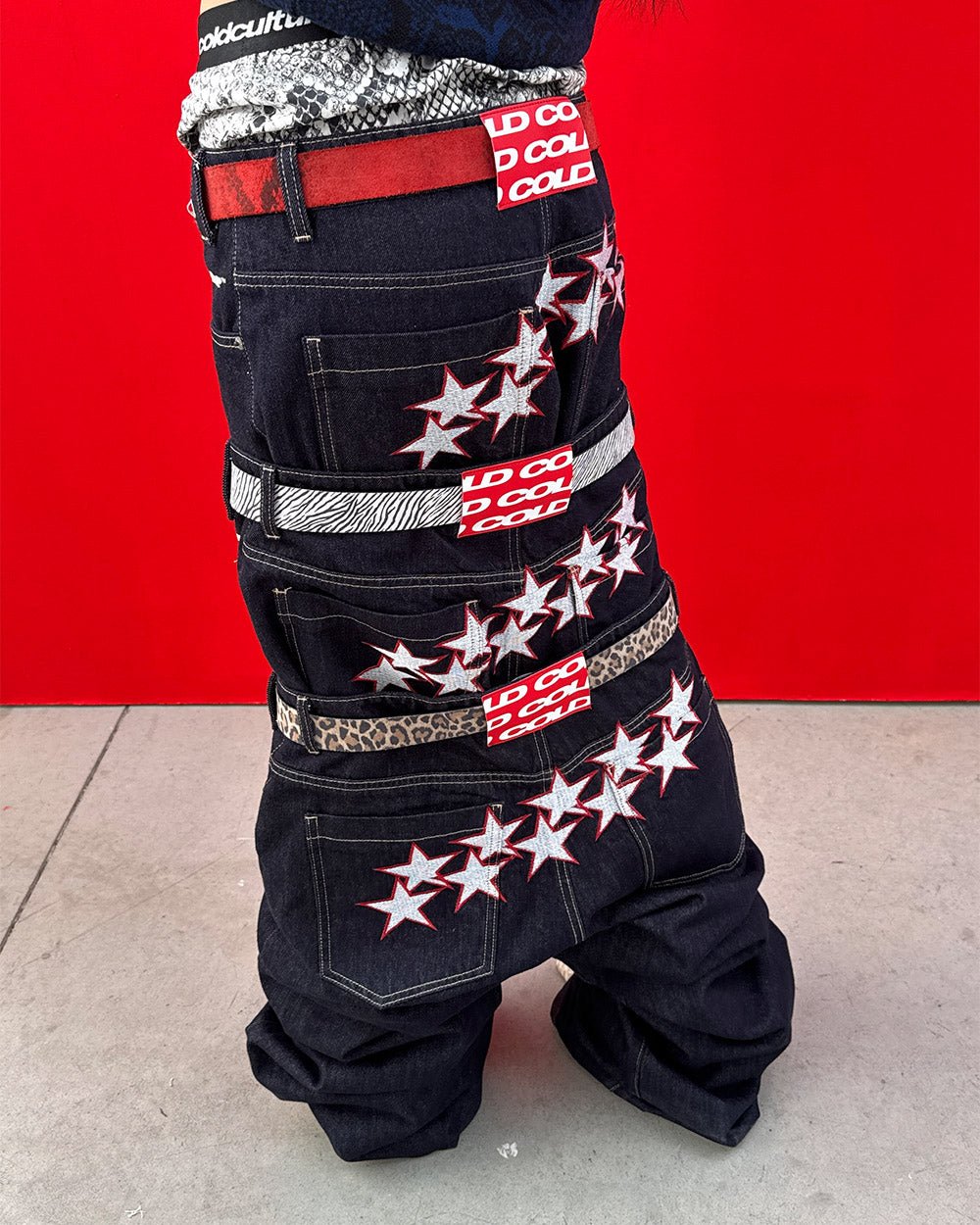 STARS V2 PANTS RAW BLUE DENIM - Cold Culture