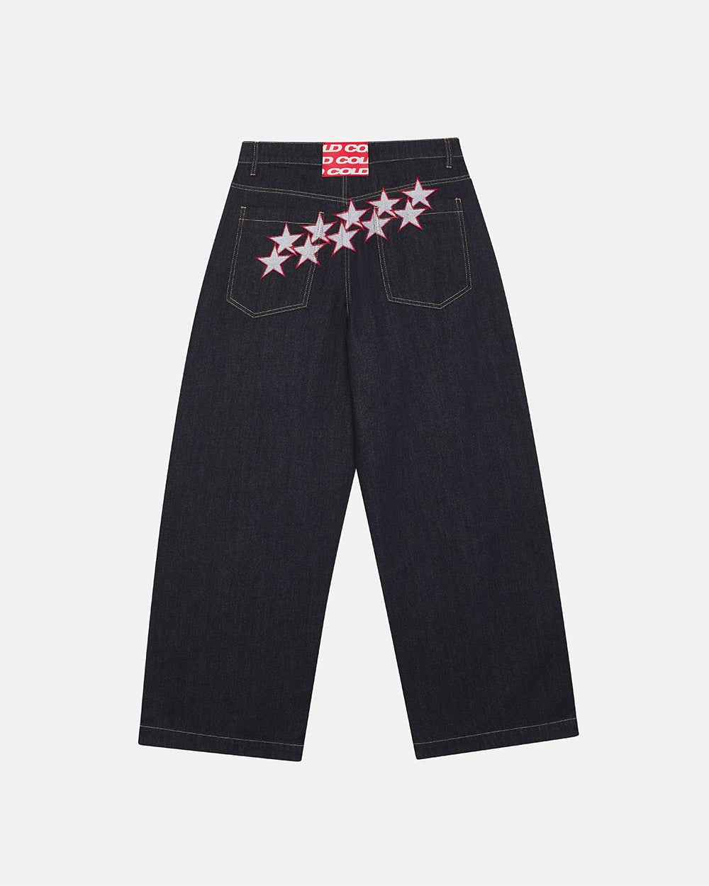 STARS V2 PANTS RAW BLUE DENIM - COLD CULTURE