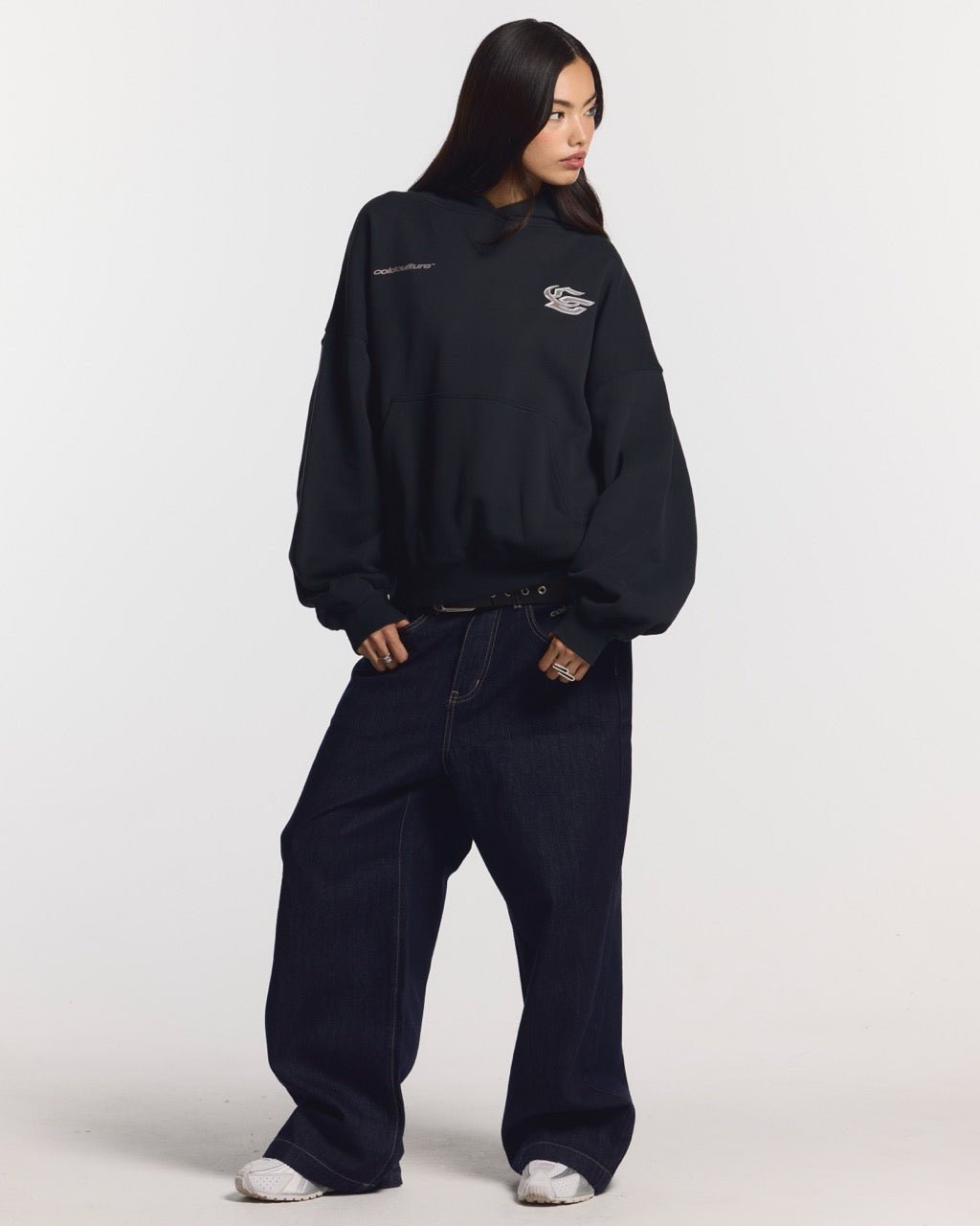 STARS V2 PANTS RAW BLUE DENIM - COLD CULTURE #woman