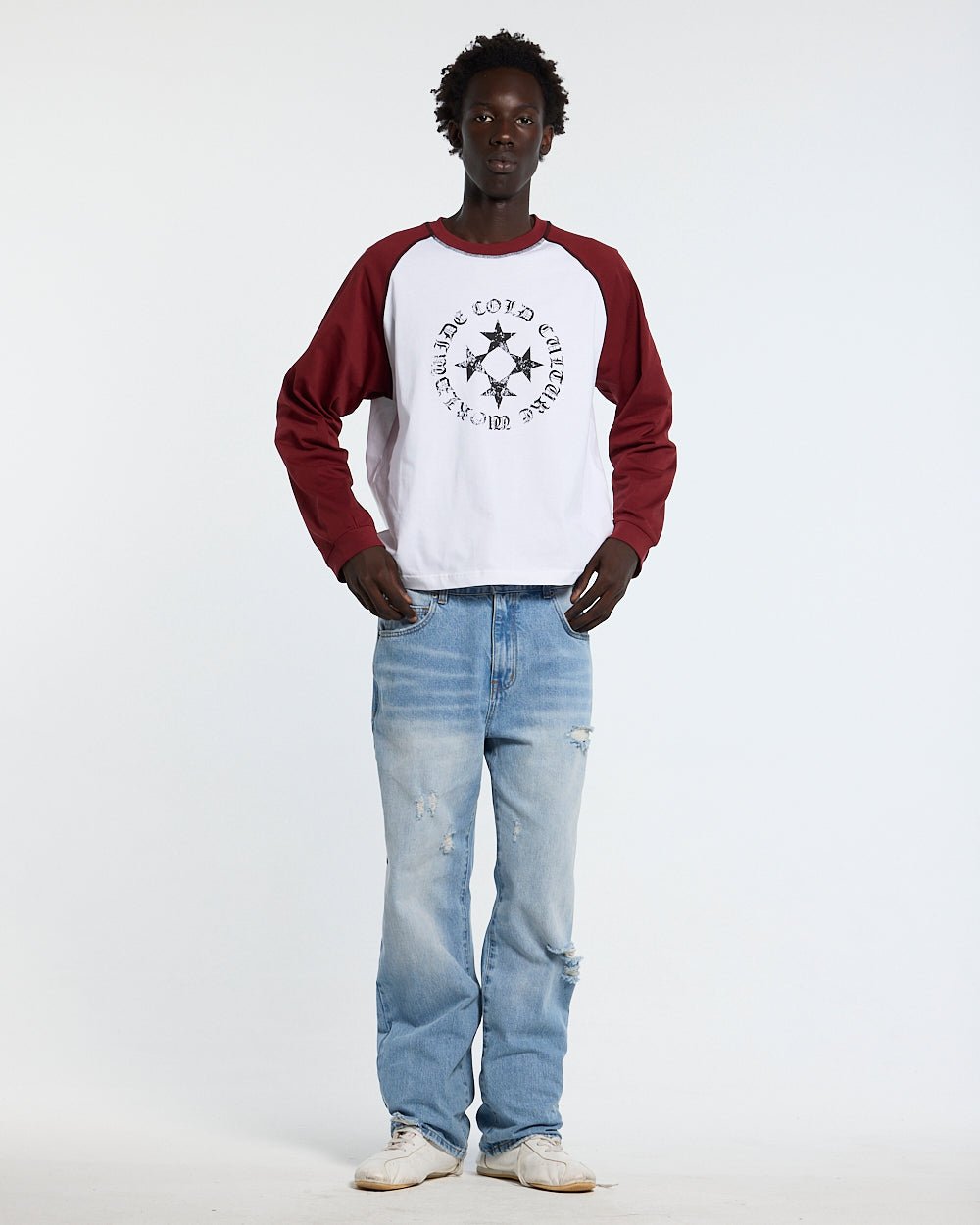 STARSHIELD LONGSLEEVE RED - Cold Culture