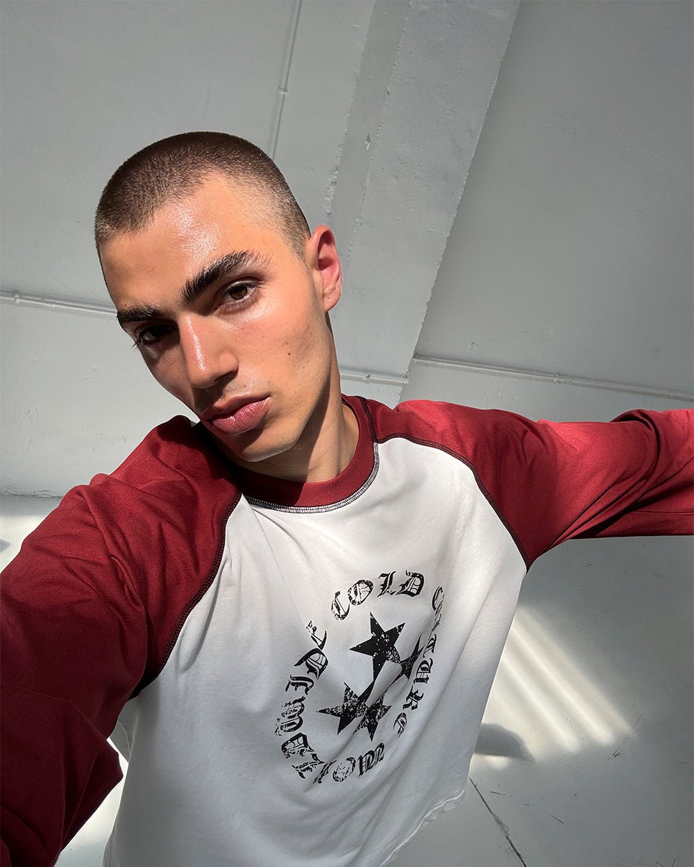 STARSHIELD LONGSLEEVE RED - Cold Culture