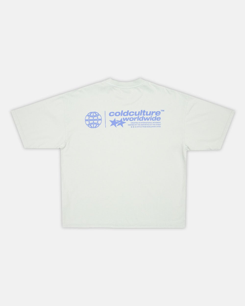 STATUS TEE PEARL GREY - COLD CULTURE