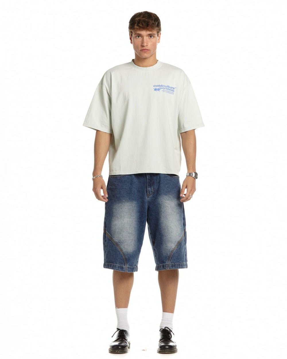 STATUS TEE PEARL GREY - COLD CULTURE