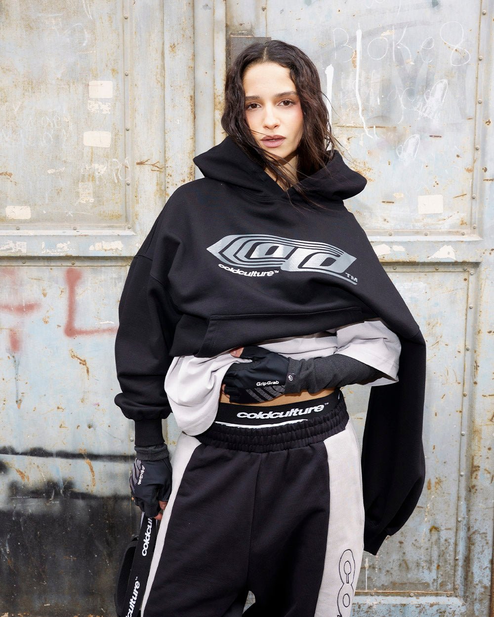 STEEL HOODIE BLACK - Cold Culture