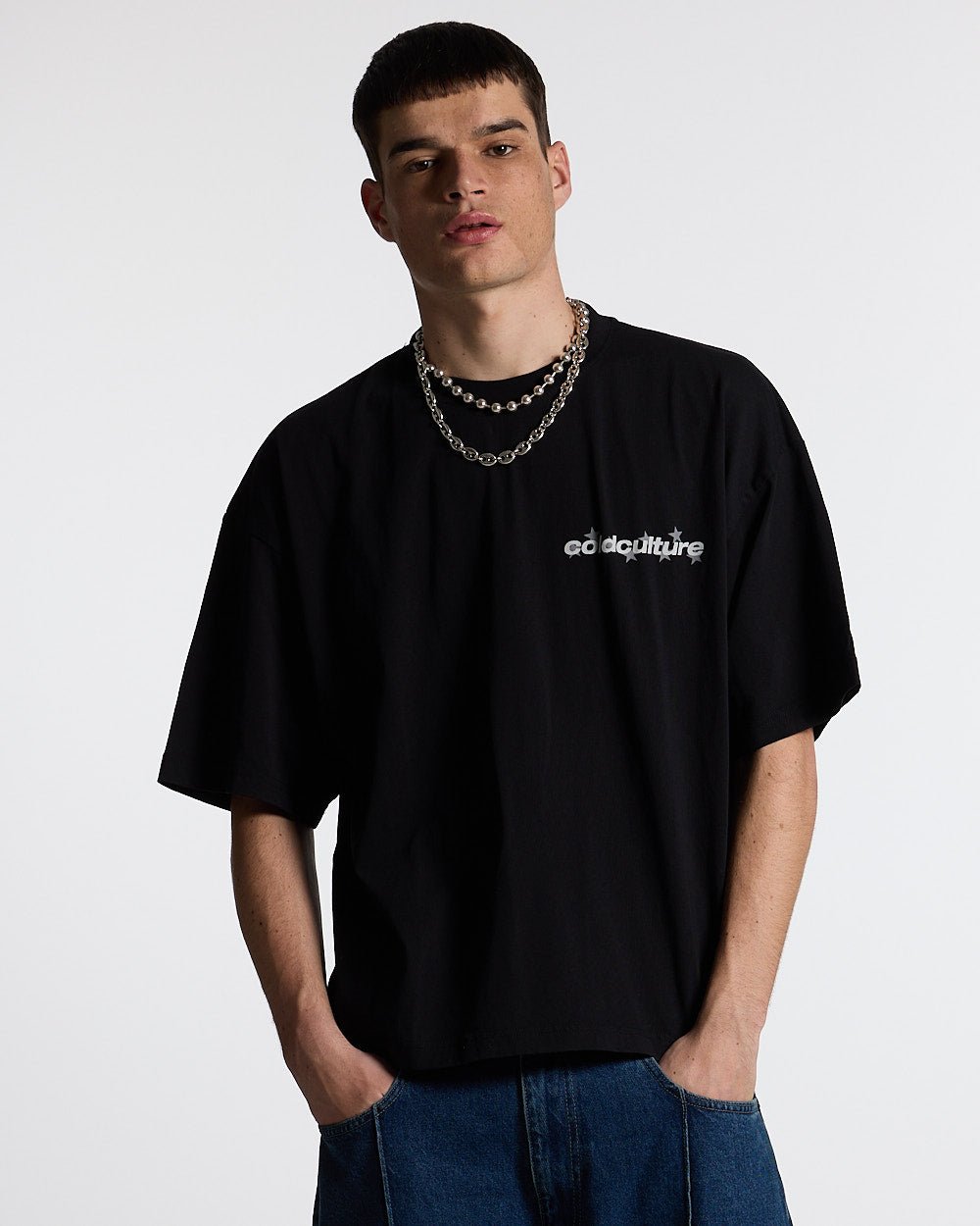STELLAR TEE BLACK - COLD CULTURE