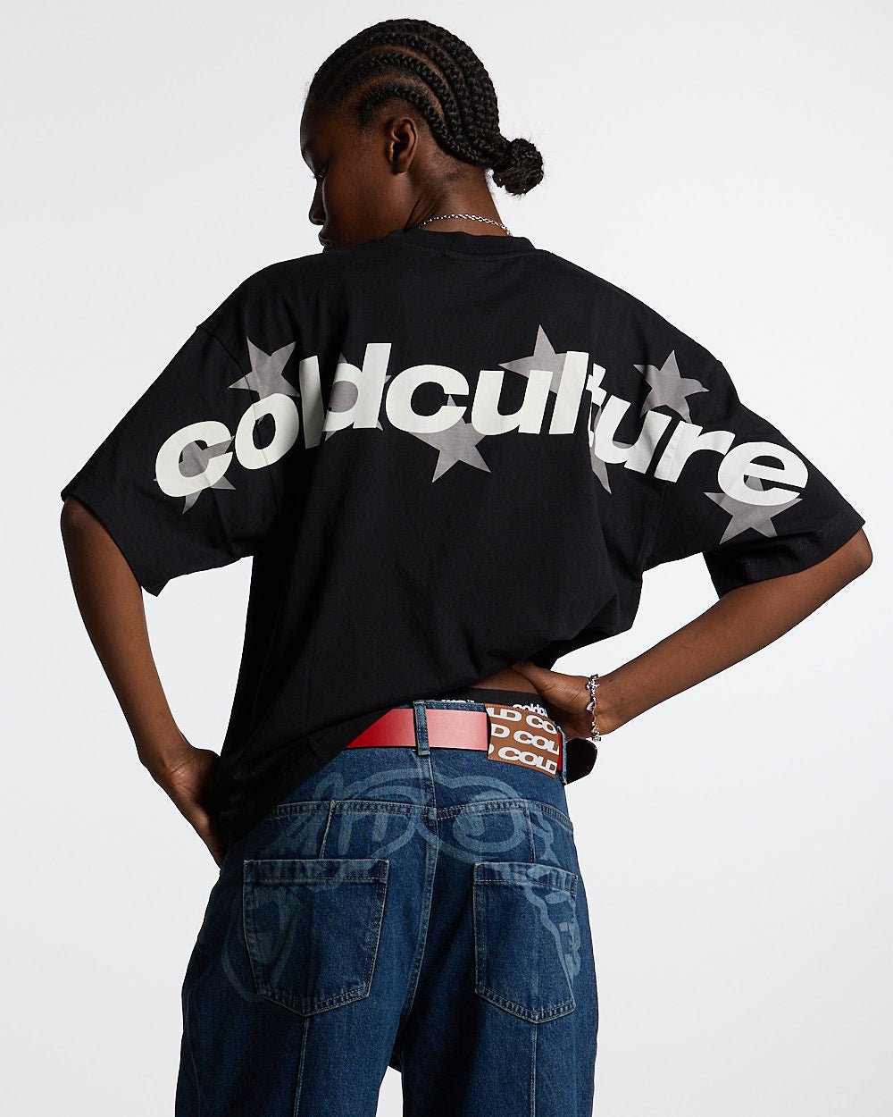 STELLAR TEE BLACK - COLD CULTURE