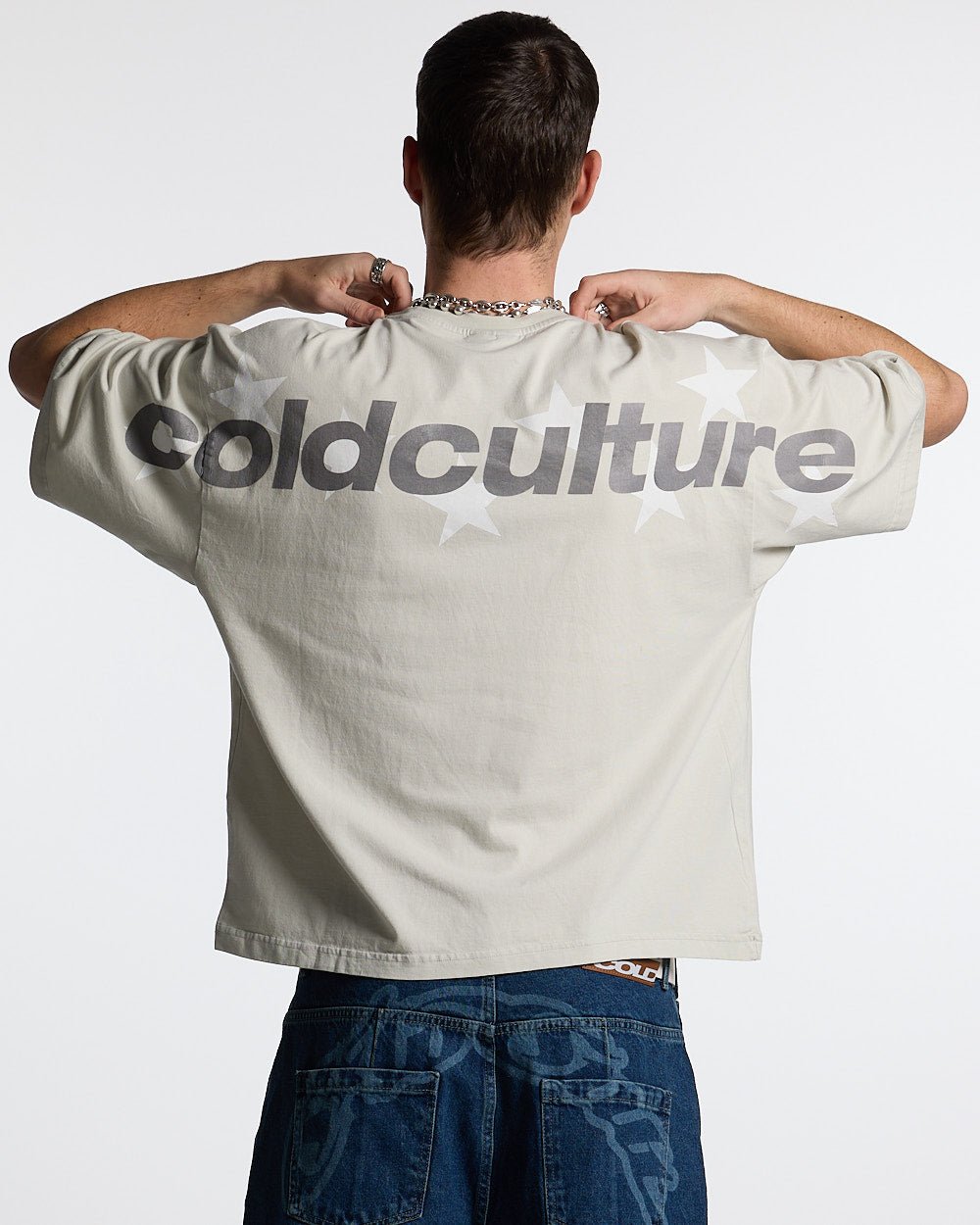 STELLAR TEE LIGHT GREY - COLD CULTURE