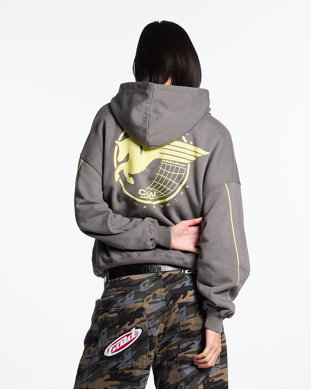 STORMWING HOODIE CHARCOAL GREY - COLD CULTURE