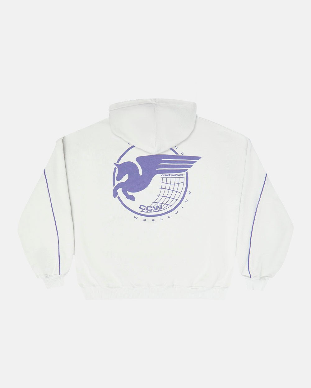 STORMWING HOODIE LIGHT GREY - COLD CULTURE