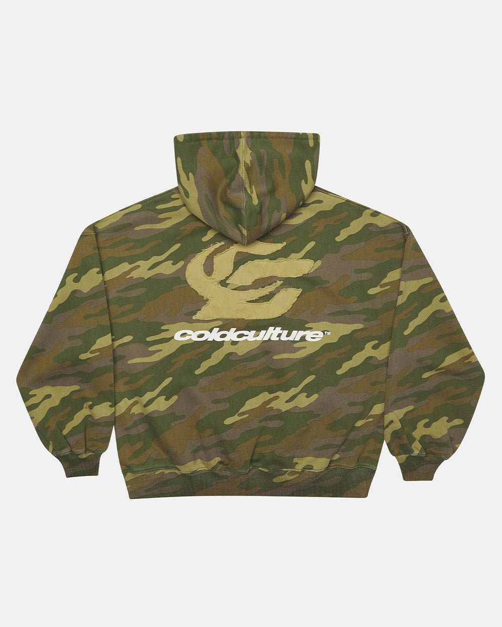 STRASS CAMO HOODIE - COLD CULTURE