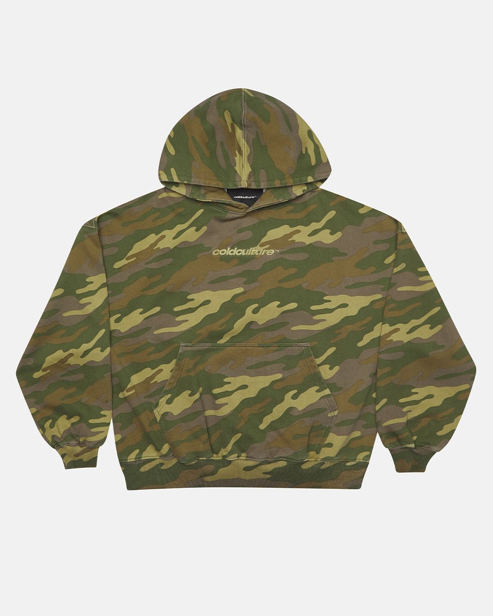 STRASS CAMO HOODIE - COLD CULTURE