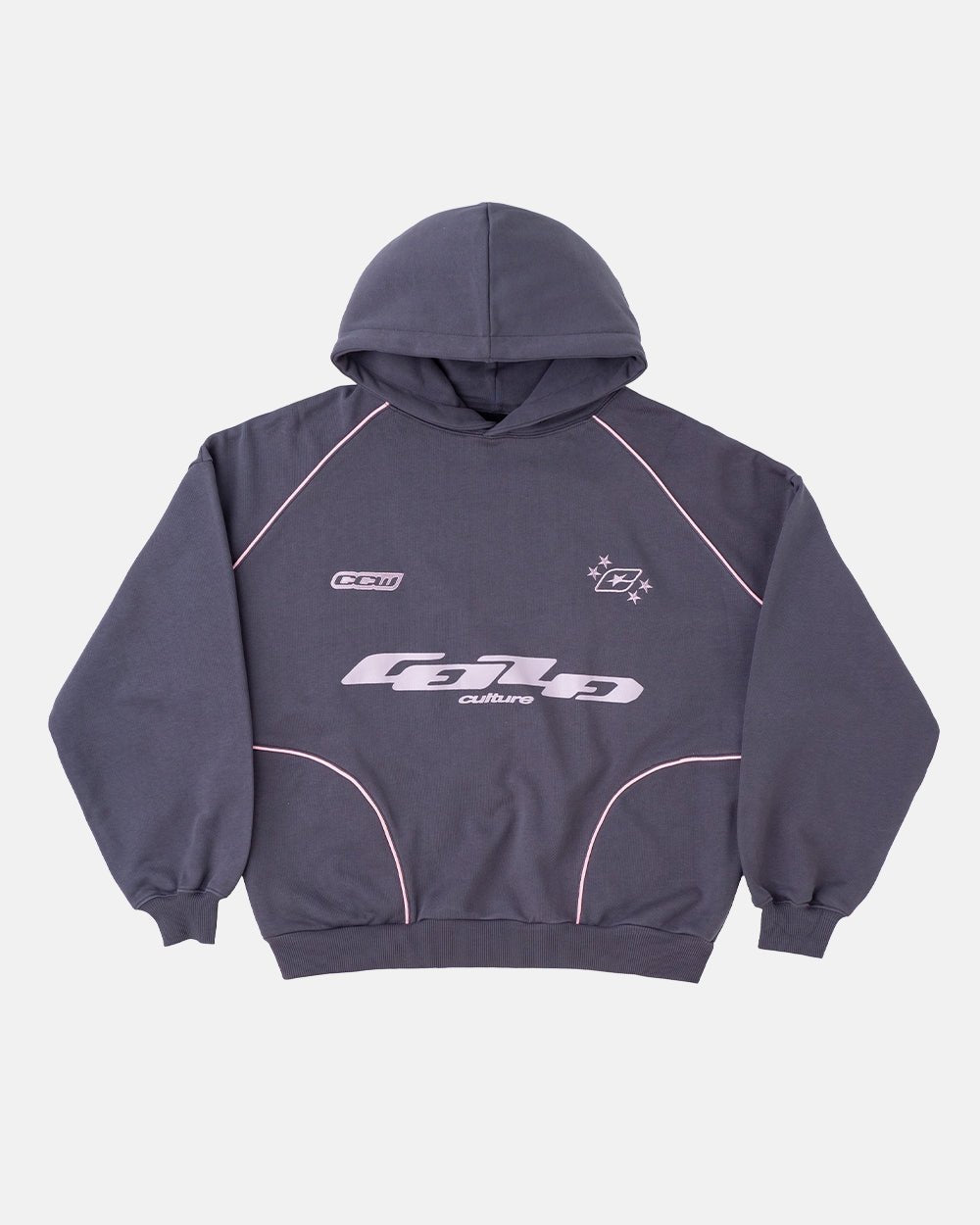 STRIDE HOODIE DARK PURPLE - COLD CULTURE